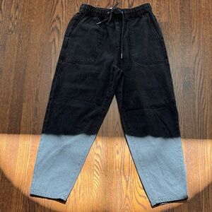 🎈🎈 TINSELTOWN Black and Gray  denim Jogger Pants
